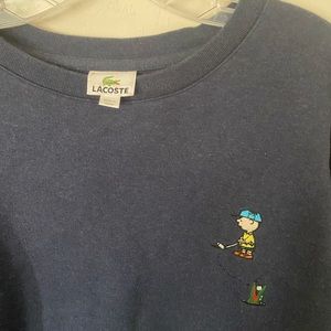 Peanuts Lacoste Charlie Brown Crewneck